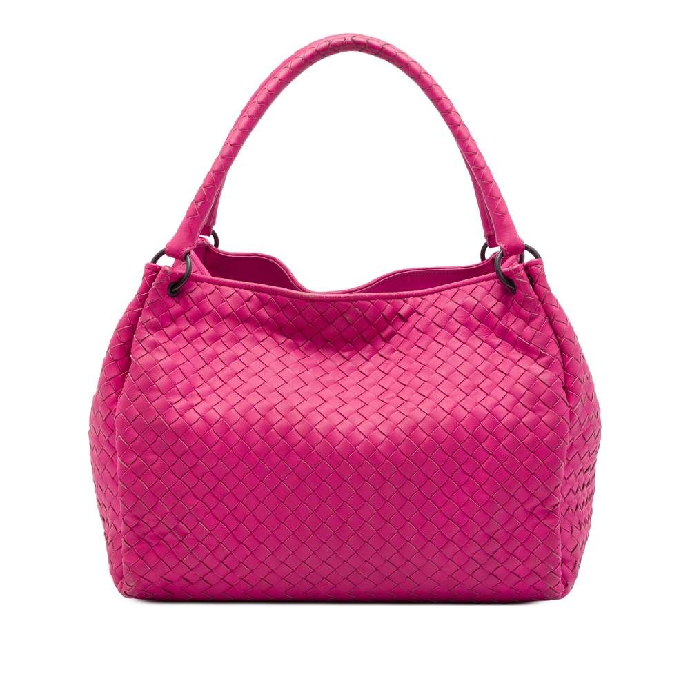 Pre-Loved Bottega Veneta Nappa Intrecciato Parachute Tote
